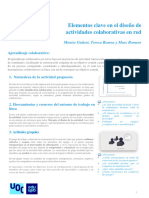 Smartpaper Edul@b 1 Elementos Clave en El Diseño de Actividades Colaborativas en Red