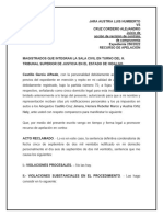 Escrito de Apelacion