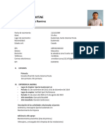 Curriculum Vitae Cesar Arnoldo Cruz Ramirez