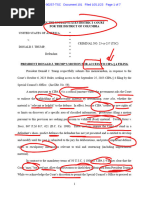 Trump Motion For Access To CIPA Filing