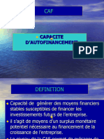 Capacite D'Autofinancement