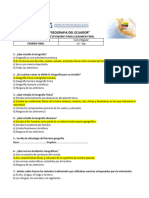 Cuestionario Geografia para El Examen