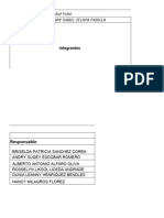 Planificacion de Actividades