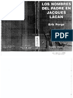 Los Nombres Del Padre en Jacques Lacan Porge Cap 1 y 2