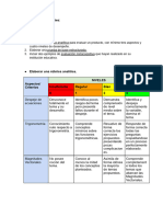 Actividad Grupal - Evaluación