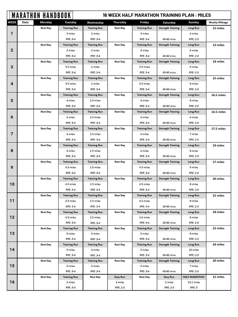 Half Marathon Success In 16 Weeks The Surprisingly Simple Training Plan - pkaip0h