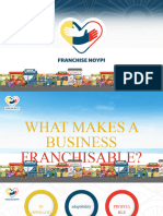 What Makes A Business Franchisable