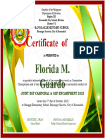 Certificate of Recognition TEACHERS2023