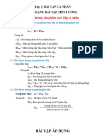 Tập 2 - Các Dạng Bài Tập Tiền Lương Thanh