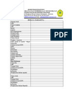 Biodata Mahasiswa Kosongan