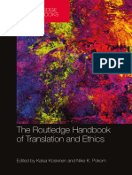 The Routledge Handbook of Translation and Ethics 2020031492 9780815358237 9781003127970 - Compress