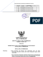 Data Linmas Desa Sumberharjo