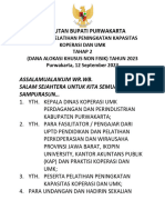 Sambutan Bupati Purwakarta Dak 2023 Tahap II