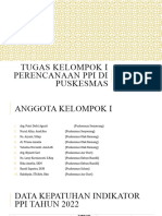 Tugas Kelompok I Perencanaan Ppi Di Puskesmas