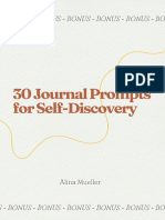 30 Journal Prompts For Self-Discovery