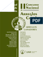 Arreglos Ganadores 2o Concurso Nacional de Arreglos Corales UNR 1