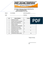 Daftar Hadir Peserta Vii