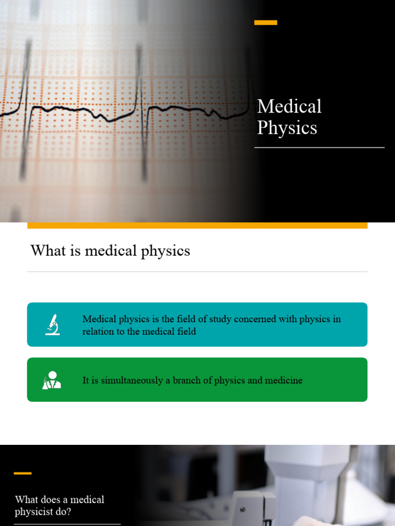 Medical Physicist PDF Medical Physics Resonance Imaging