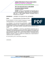 Informe N°013-2021 - Reitero Solicitud de Disponibilidad Presupuestal para La Elaboracion de Directiva para Bienes Que Culminaron Su Vida Util