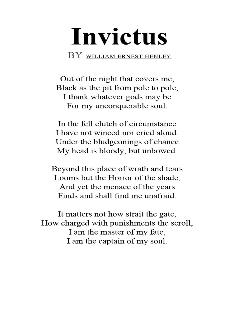 Invictus | PDF