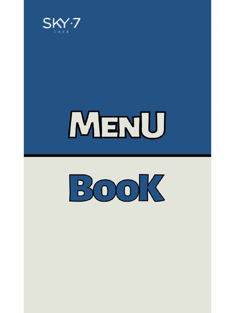 Menu Sky 2023 PDF