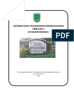 LAPORAN HASIL PELAKSANAAN KEWIRAUSAHAAN TB 3 REBONO I Ok