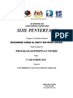 Sijil Prog Kepimpinan