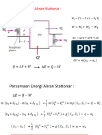 Thermodinamika 9. Pers Energy Aliran