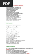 Windows XP Keyboard Commands