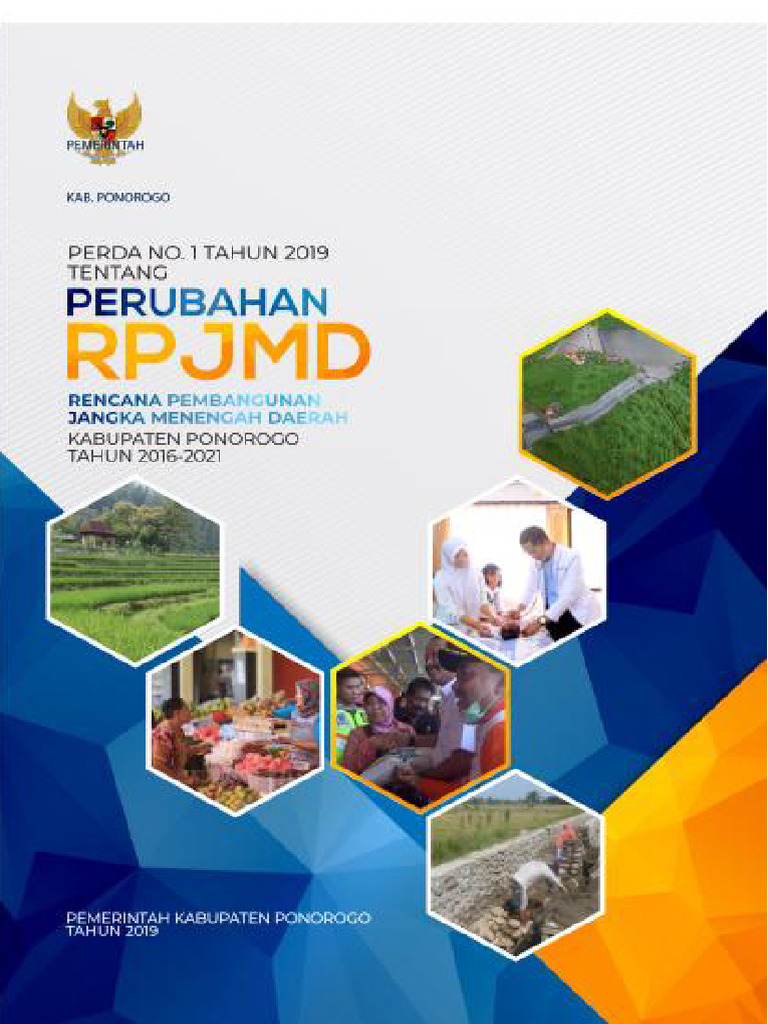 Perubahan RPJMD Ponorogo 2016-2021 | PDF | Bisnis | Pengelolaan ...