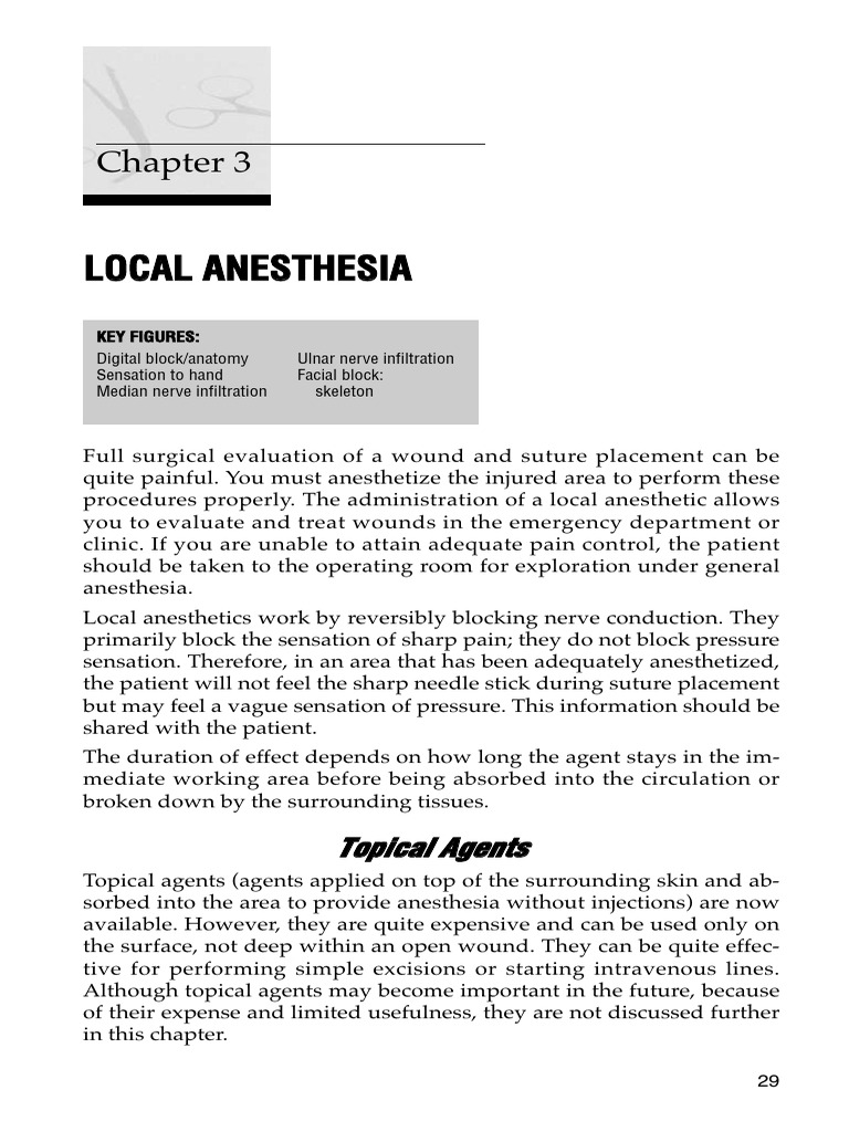 Local Anesthesia PDF