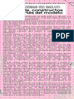 Infografía de Proceso Notas de Papel Aesthetic Rosa Blanco