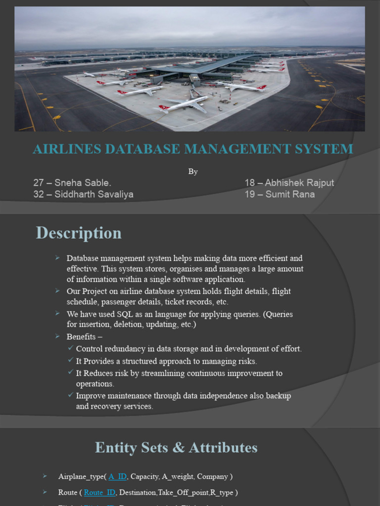 Airline Database | PDF