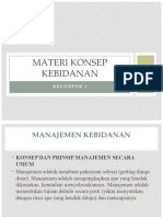 Materi Konsep Kebidanan