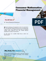 Chapter 10 Consumer Mathematics (Financial Management)