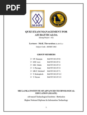 example of Project Proposal 