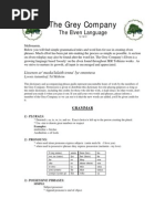 Lotr Wiki Elvish Languages Elf Middle Earth Phonology