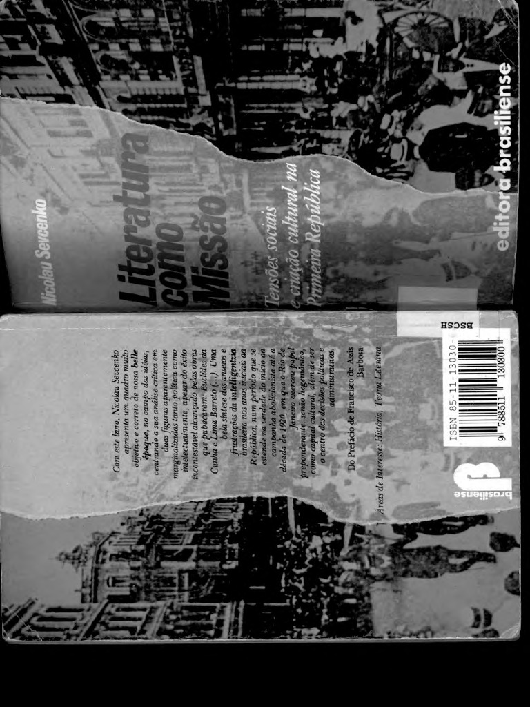 Sevcenko, Nicolau - Literatura Como Missão (1) | PDF