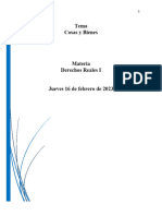 Tema II Derechos Reales