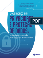 Governança em Privacidade e Proteção de Dados