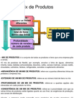 Mix de Produtos: Abrangência, Extensão e Profundidade