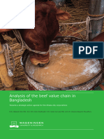 Analysis of The Beef Value Chain in Bangladesh To-Wageningen University and Research 557278