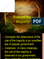 Rule of MaJORITY