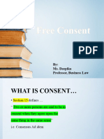 Free Consent