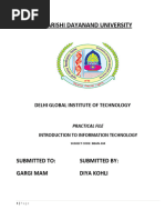 IIT Practical File