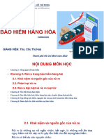 Bao Hiem Hang Hoa - Chuong 2 Rui Ro Trong Bao Hiem Hang Hai