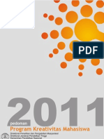 Pedoman PKM 2011 - Dikti