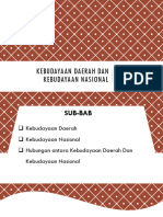 MHW - BB - CPMK6 - Kebudayaan Daerah Dan Kebudayaan Nasional