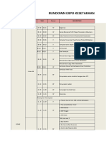 Rundown Expo & Acara Hiburan