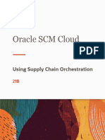 Using Supply Chain Orchestration